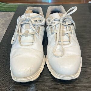 FootJoy White and Gray Golf Shoes